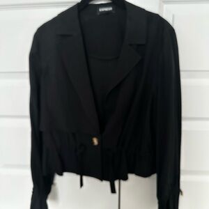 Express Black Women's Blazer SM/Petite